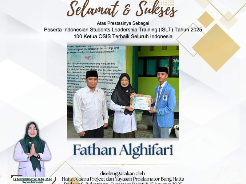 Peserta Indonesian Students Training (ISLT) Tahun 2025 (100 Ketua OSIS Terbaik Seluruh Indonesia)