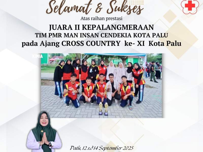 Juara II Kepalangmeraan pada ajang Cross Country ke XI Kota Palu